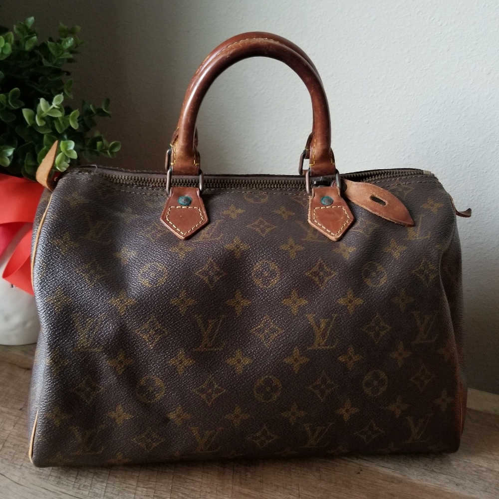 (LV SOLD) Vintage Classic Speedy30 Monogram print - Picture 13 of 16